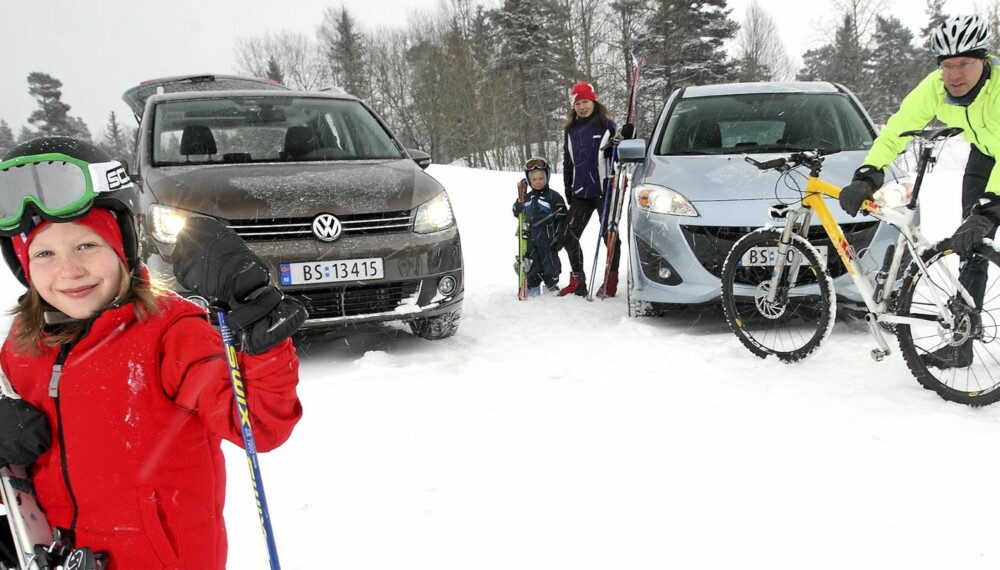 PLASS TIL ALLE: VI har plukket ut våre ti favorittbiler med plass til hele familien. PLASS TIL ALLE: VI har plukket ut våre ti favorittbiler med plass til hele familien.