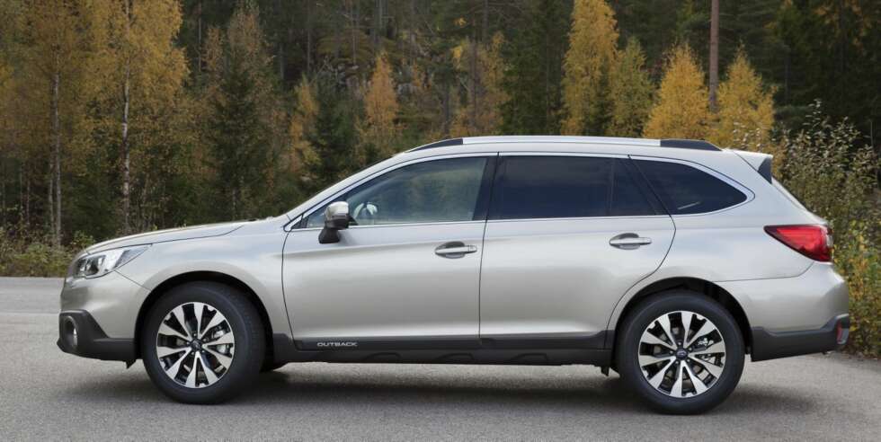 SPREKERE: Dagens Outback har fått mye kritikk for umoderne design og linjer som ikke harmonerer med hverandre. Det har Subaru gjort noe med. SPREKERE: Dagens Outback har fått mye kritikk for umoderne design og linjer som ikke harmonerer med hverandre. Det har Subaru gjort noe med.