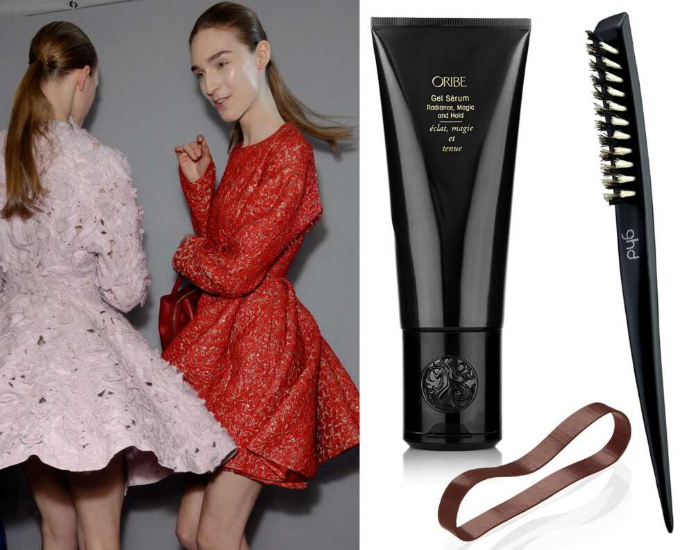 STRAM HESTEHALE: Oribe Gel Sérum Radiance, Magic and Hold, kr 528. Blax hårstrikk, kr 89 for 8 stk. GHD Narrow Dressing Brush, kr 178. STRAM HESTEHALE: Oribe Gel Sérum Radiance, Magic and Hold, kr 528. Blax hårstrikk, kr 89 for 8 stk. GHD Narrow Dressing Brush, kr 178.