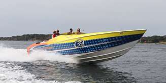 MER FART: Nor-Tech 3900 Super V synes det går for tregt. MER FART: Nor-Tech 3900 Super V synes det går for tregt.