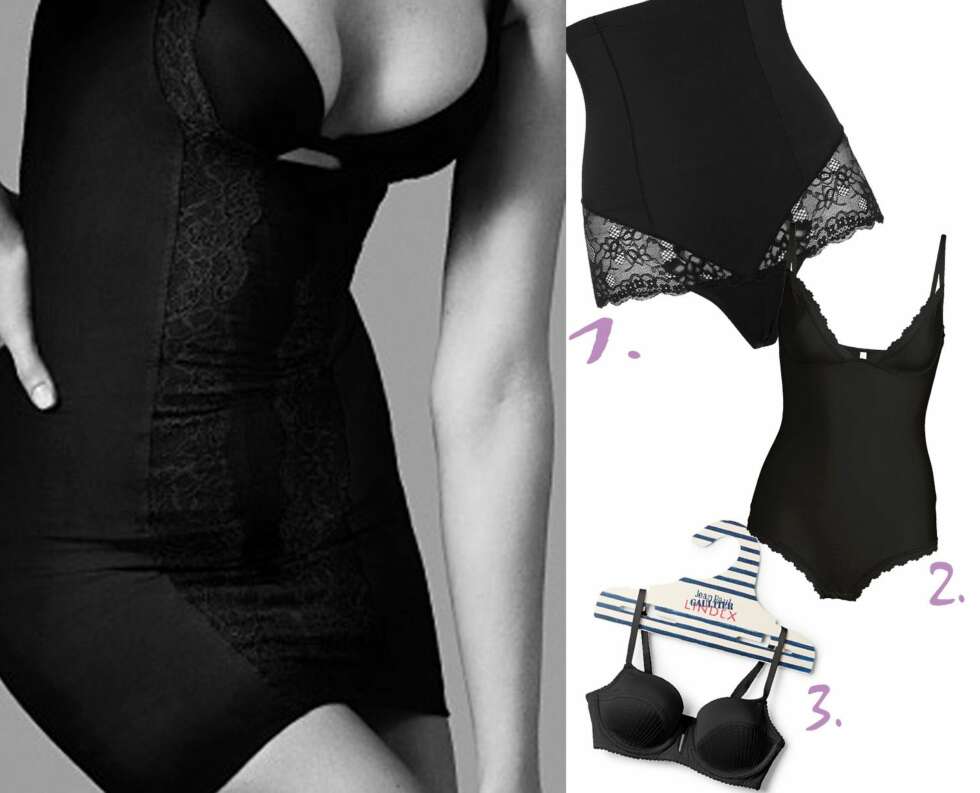DET LILLE UNDER: Shapewear er slett ikke bare for bestemødre. Her er plaggene som gir deg drømmefiguren på 1-2-3. 1. Shapingtruse, kr 199, Lindex. 2. Shapingbody, kr 299, Lindex. 3. Balconette-bh, kr 299, Lindex. DET LILLE UNDER: Shapewear er slett ikke bare for bestemødre. Her er plaggene som gir deg drømmefiguren på 1-2-3. 1. Shapingtruse, kr 199, Lindex. 2. Shapingbody, kr 299, Lindex. 3. Balconette-bh, kr 299, Lindex.