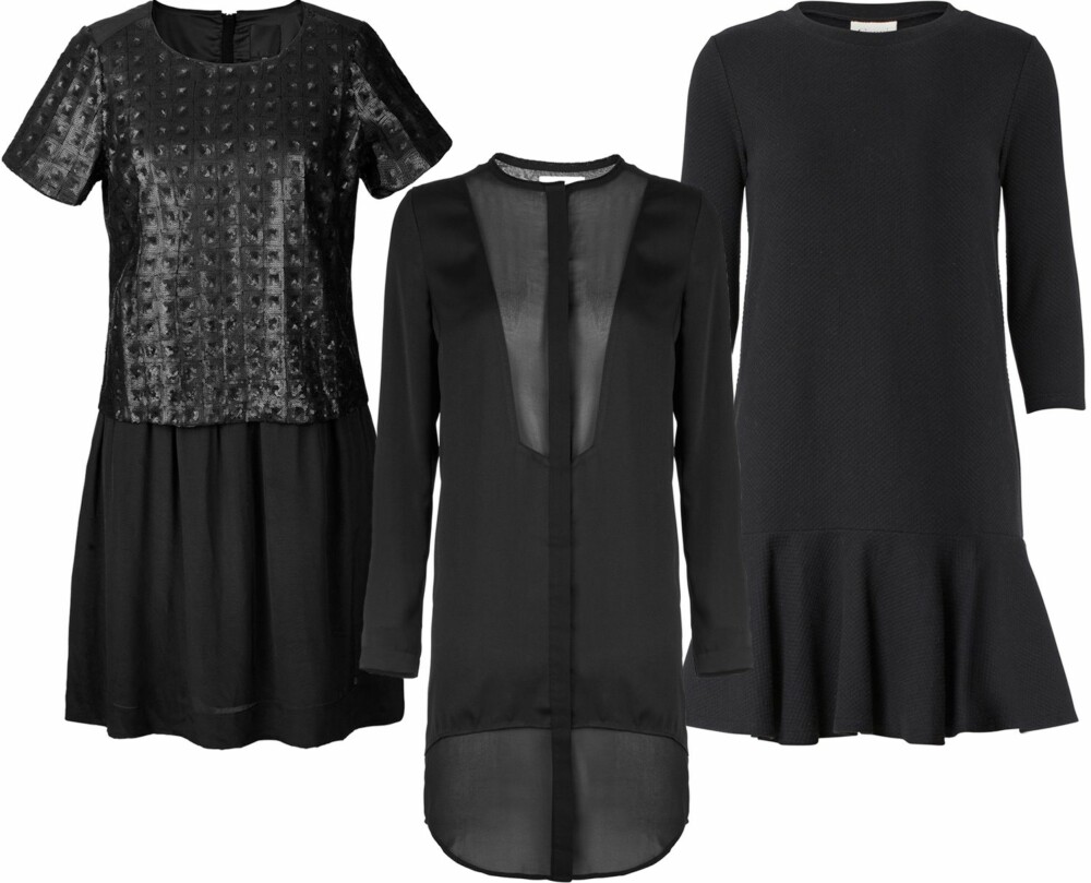 FRA VENSTRE: InWear, kr 1399. Samsøe & Samsøe, kr 899. Ganni, kr 1099. FRA VENSTRE: InWear, kr 1399. Samsøe & Samsøe, kr 899. Ganni, kr 1099.