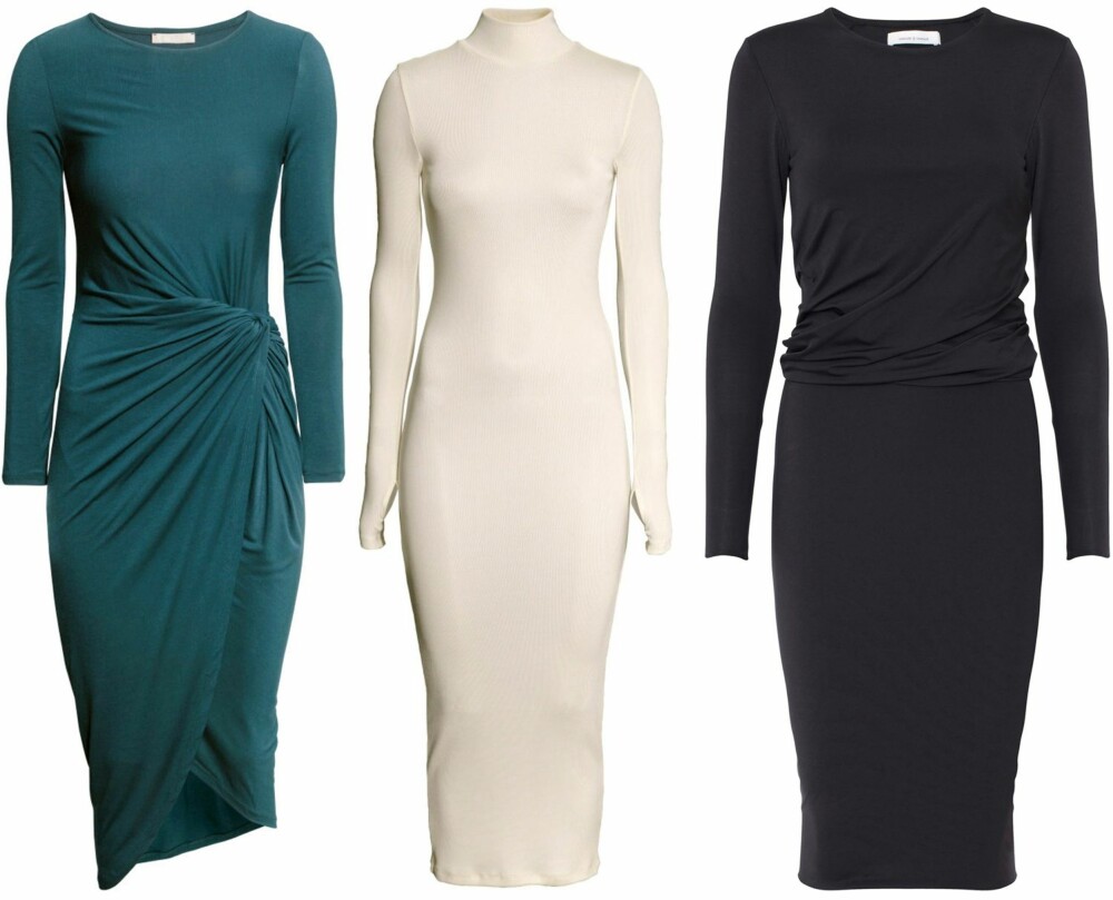 FRA VENSTRE: H&M, kr 349. H&M, kr 349. Samsøe & Samsøe, kr 1199 FRA VENSTRE: H&M, kr 349. H&M, kr 349. Samsøe & Samsøe, kr 1199