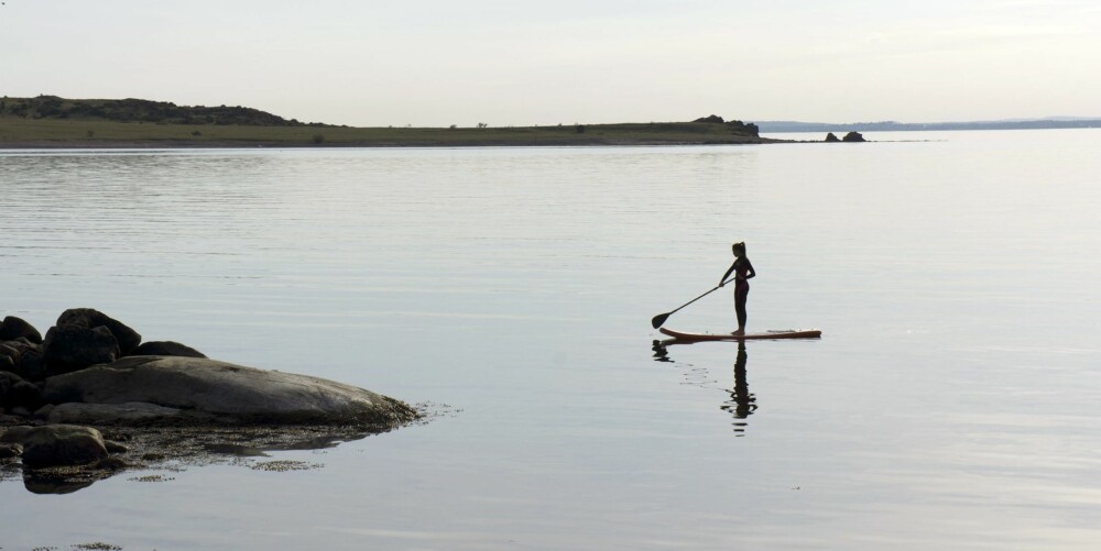 STRANDLIV: Campingen byr på gode muligheter for badeliv, og her finnes også turstier. FOTO: Geir Svardal STRANDLIV: Campingen byr på gode muligheter for badeliv, og her finnes også turstier. FOTO: Geir Svardal
