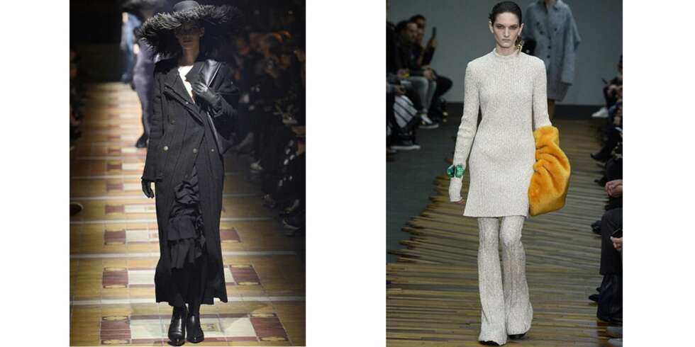 PÅ CATWALKEN: Åshild elsker vinterkollkesjonene til Lanvin og Céline. PÅ CATWALKEN: Åshild elsker vinterkollkesjonene til Lanvin og Céline.