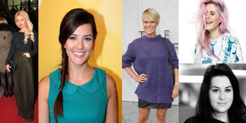 NYTT ÅR, NYE MULIGHETER: Fra Venstre Blogger Sophie Elise, programleder Selda Ekiz, Komiker Sigrid Bonde Tusvik , Line Elvsåshagen fra NRK P3, og Suzanne Abel fra TV 2-serien "Bloggerne". NYTT ÅR, NYE MULIGHETER: Fra Venstre Blogger Sophie Elise, programleder Selda Ekiz, Komiker Sigrid Bonde Tusvik , Line Elvsåshagen fra NRK P3, og Suzanne Abel fra TV 2-serien "Bloggerne".