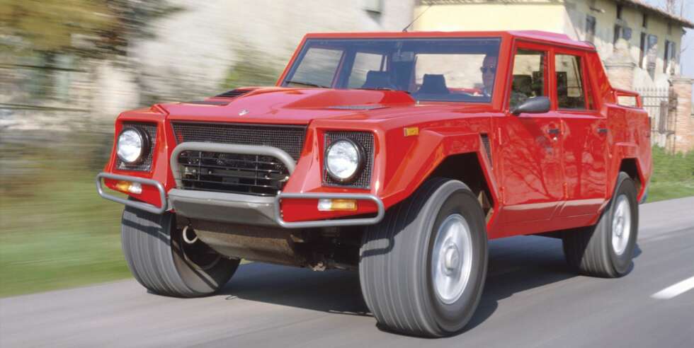 SUV: Lamborghini LM002. FOTO: Lamborghini SUV: Lamborghini LM002. FOTO: Lamborghini
