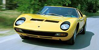 SV: Lamborghini Miura SV. FOTO: Lamborghini SV: Lamborghini Miura SV. FOTO: Lamborghini