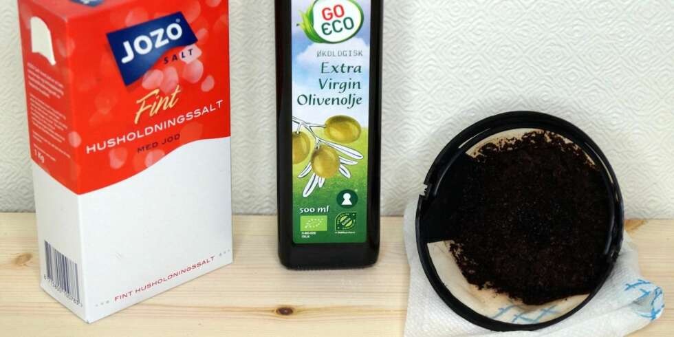 VÅKN OPP: Salt, kaffegrut og olivenolje er den perfekte starten på dagen! VÅKN OPP: Salt, kaffegrut og olivenolje er den perfekte starten på dagen!
