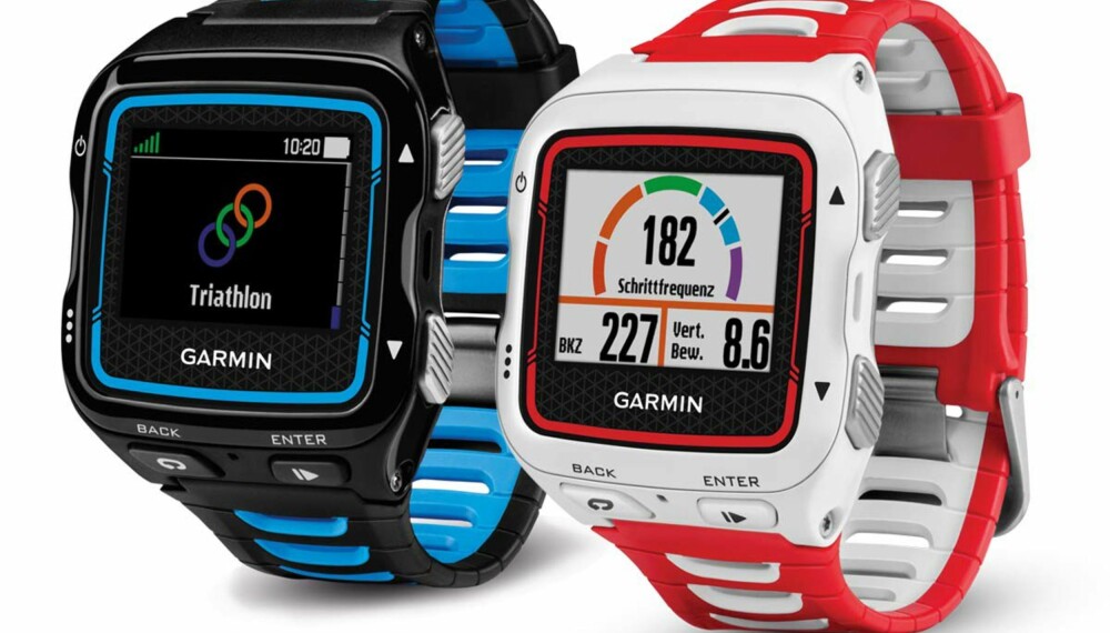Garmin Forerunner 920XT kommer i to fargevarianter, og er nok den mest avanserte multisportklokken som er tilgjengelig nå. Garmin Forerunner 920XT kommer i to fargevarianter, og er nok den mest avanserte multisportklokken som er tilgjengelig nå.