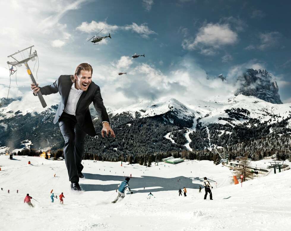 KING KONG KJETIL: - Når jeg står på toppen av bakken,er fokuset at jeg skal ta alt og alle, sier Jansrud. (Foto: Glenn Meling, styling: Isabella Leikanger Mork). KING KONG KJETIL: - Når jeg står på toppen av bakken,er fokuset at jeg skal ta alt og alle, sier Jansrud. (Foto: Glenn Meling, styling: Isabella Leikanger Mork).