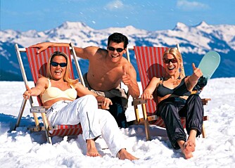 SLIPP DEG LØS: Når vårmånedene nærmer seg, er det mulig å kaste yttertøyet
i bakken i Chamonix. SLIPP DEG LØS: Når vårmånedene nærmer seg, er det mulig å kaste yttertøyet
i bakken i Chamonix.
