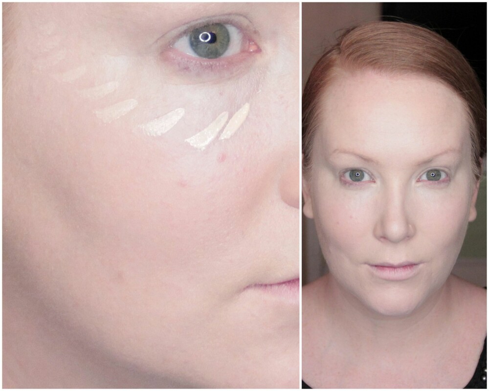 GLØDENDE HUD: Et oljebasert serum, kremete foundation og lysnende concealer under og på siden av øynene, gir ansiktet et lite løft og en foryngende effekt. GLØDENDE HUD: Et oljebasert serum, kremete foundation og lysnende concealer under og på siden av øynene, gir ansiktet et lite løft og en foryngende effekt.