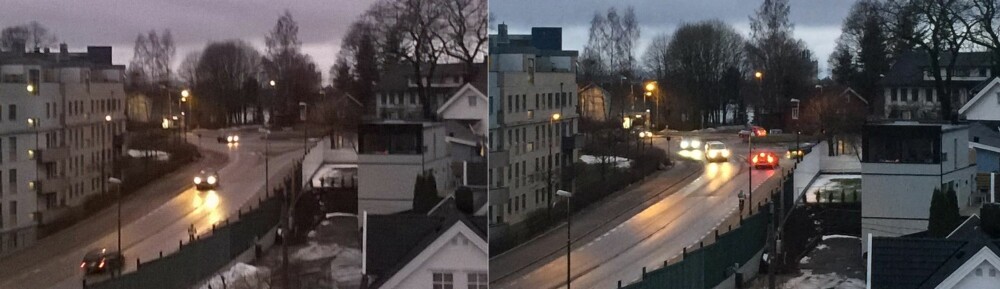 KAMERA: Lumia 535 (til venstre) tar ikke like skarpe bilder som iPhone 6 Plus (til høyre), men så koster iPhone 6 Plus 7-8 ganger mer enn Lumia 535. KAMERA: Lumia 535 (til venstre) tar ikke like skarpe bilder som iPhone 6 Plus (til høyre), men så koster iPhone 6 Plus 7-8 ganger mer enn Lumia 535.