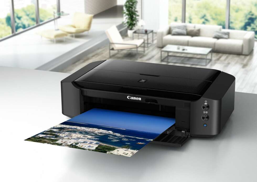 STØTTET: Canon Pixma iP8750 er et eksempel på en skriver som støtter AirPrint. STØTTET: Canon Pixma iP8750 er et eksempel på en skriver som støtter AirPrint.