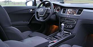 FØRERMILJØ: Peugeot 508 SW. FOTO: Petter Handeland FØRERMILJØ: Peugeot 508 SW. FOTO: Petter Handeland