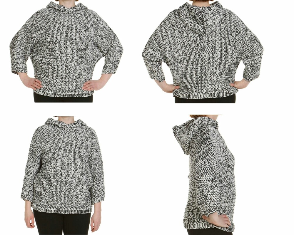 STRIKKAGENSER: Størrelse M (kr 399). STRIKKAGENSER: Størrelse M (kr 399).