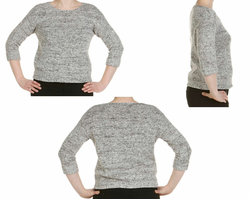 STRIKKAGENSER: Størrelse M (kr 349). STRIKKAGENSER: Størrelse M (kr 349).
