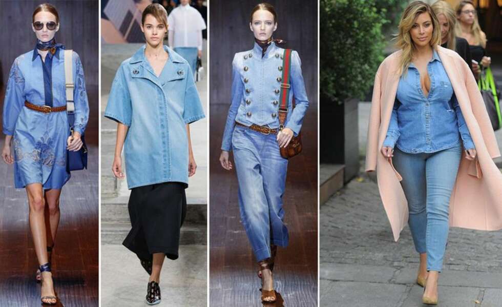 BLÅTT OG HOT: Denim er alltid riktig, og i år kan du bruke det dobbelt opp. BLÅTT OG HOT: Denim er alltid riktig, og i år kan du bruke det dobbelt opp.