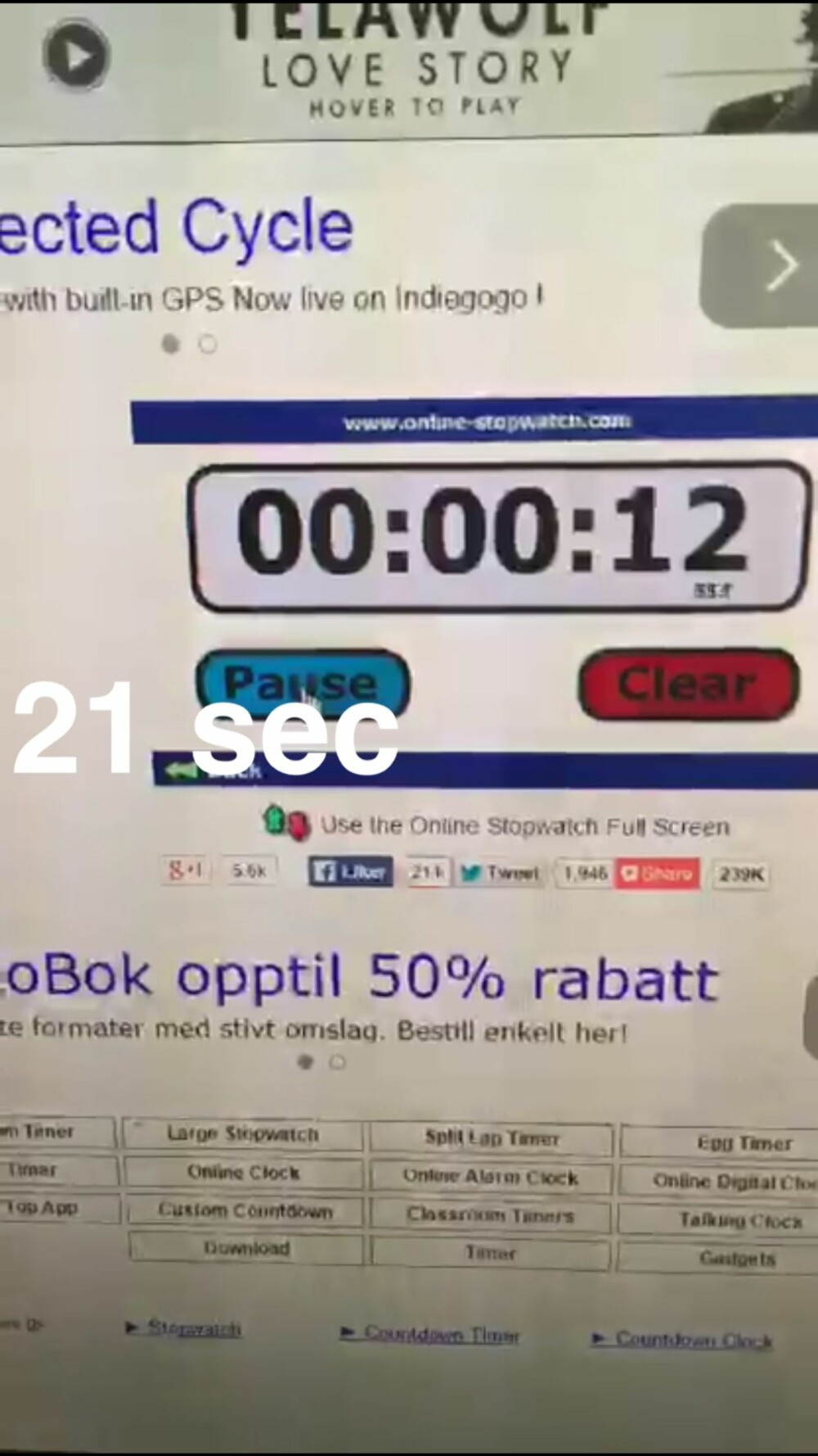 LENGER VIDEO: Dette trikset gir deg lengre videoer i Snapchat. LENGER VIDEO: Dette trikset gir deg lengre videoer i Snapchat.