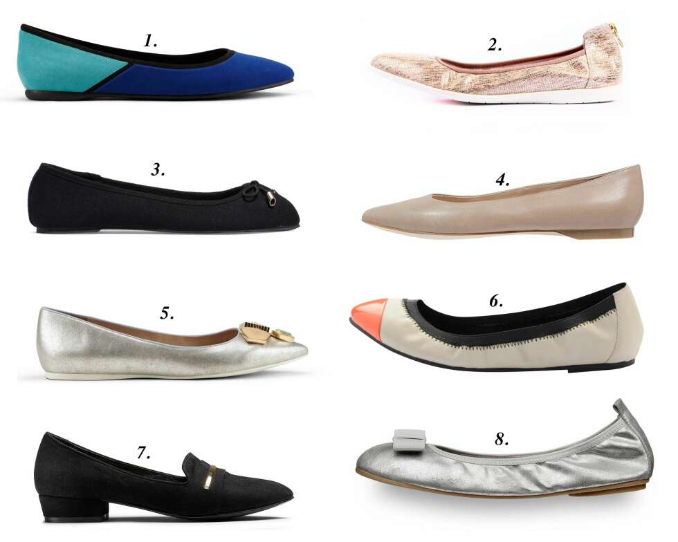 BALLERINASKO: 1. Ballerinasko fra Aldo (kr 699), 2. Ballerinasko fra Unisa Shoe (kr 999), 3. Ballerinasko fra New Yorker Shoe (kr 99), 4. Ballerinasko fra Zalando Shoe (kr 499), 5. Ballerinasko fra fra Aldo (kr 699), 6. Myke Ballerinasko fra Aldo (kr 349), 7. Loafers fra Eurosko (kr 699), 8. Ballerinasko fra Tamaris Shoe (kr 499). BALLERINASKO: 1. Ballerinasko fra Aldo (kr 699), 2. Ballerinasko fra Unisa Shoe (kr 999), 3. Ballerinasko fra New Yorker Shoe (kr 99), 4. Ballerinasko fra Zalando Shoe (kr 499), 5. Ballerinasko fra fra Aldo (kr 699), 6. Myke Ballerinasko fra Aldo (kr 349), 7. Loafers fra Eurosko (kr 699), 8. Ballerinasko fra Tamaris Shoe (kr 499).