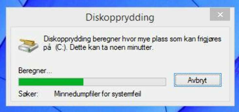 RYDD OPP: Det er som regel bra å ha en ryddig PC. Fjern filer, programmer og andre installerte ting som du ikke bruker. RYDD OPP: Det er som regel bra å ha en ryddig PC. Fjern filer, programmer og andre installerte ting som du ikke bruker.