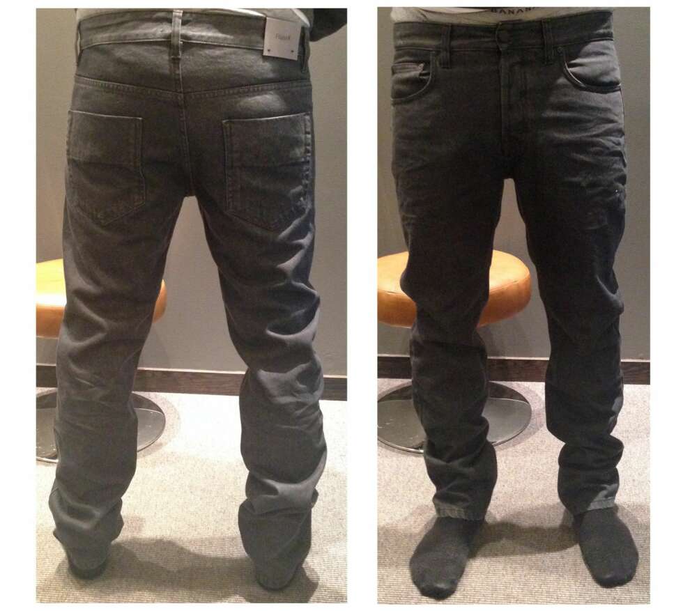 FILIPPA K: Modell: Samuel Grey Jeans. Str. 33/32. Pris: 1300 kr. FILIPPA K: Modell: Samuel Grey Jeans. Str. 33/32. Pris: 1300 kr.