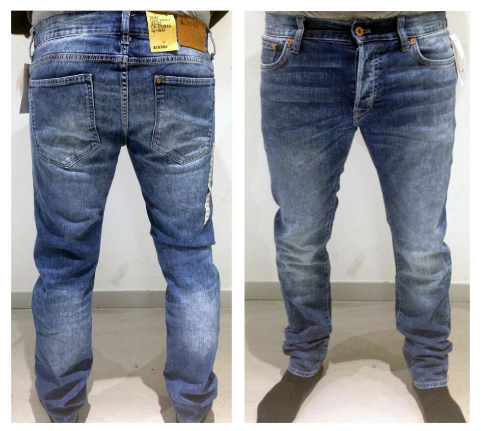 H&M: Modell: Slim Low Waist. Strl. 33/32. Pris: 399 kr. H&M: Modell: Slim Low Waist. Strl. 33/32. Pris: 399 kr.