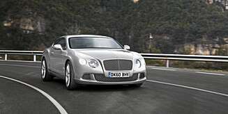 MER SPORTY: Bentley Continental GT blir enda litt friskere. FOTO: Bentley MER SPORTY: Bentley Continental GT blir enda litt friskere. FOTO: Bentley