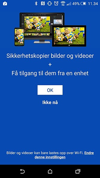 MOBIL-BACKUP: Med tjenester som OneDrive og Dropbox kan du automatisk sikkerhetskopiere mobilbildene dine. MOBIL-BACKUP: Med tjenester som OneDrive og Dropbox kan du automatisk sikkerhetskopiere mobilbildene dine.