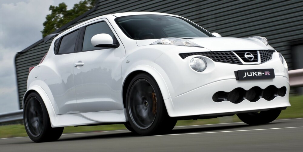 VERSTINGEN: Nissan Juke-R. FOTO: Nissan VERSTINGEN: Nissan Juke-R. FOTO: Nissan