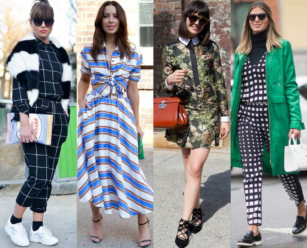 POPULÆR TREND: Matchende sett med print i ulike varainter var å se på mang en fashionista under moteukene tidligere i år. POPULÆR TREND: Matchende sett med print i ulike varainter var å se på mang en fashionista under moteukene tidligere i år.