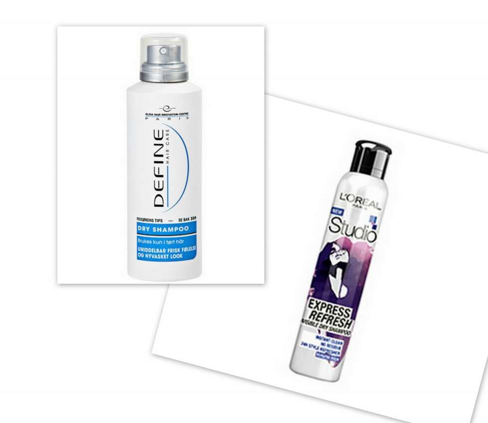 RIMELIG: Produktene som faller midt på treet av pris, skal fortsatt være gode produkter. Dry Shampoo fra Define (kr 79) leverte virkelig, men Studio Line Express Refresh Invisible Dry Shampoo fra L'Oéal Paris (kr 89) skuffa litt. Det stemmer kanskje at lange navn, gir dårligere produkter? RIMELIG: Produktene som faller midt på treet av pris, skal fortsatt være gode produkter. Dry Shampoo fra Define (kr 79) leverte virkelig, men Studio Line Express Refresh Invisible Dry Shampoo fra L'Oéal Paris (kr 89) skuffa litt. Det stemmer kanskje at lange navn, gir dårligere produkter?