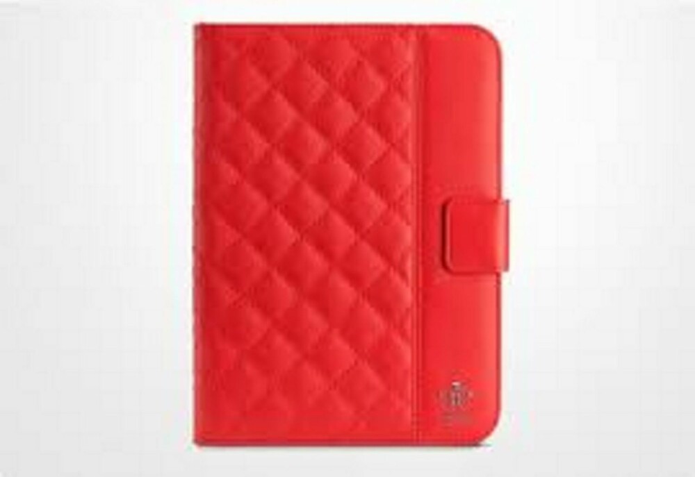 FEMI: Belkin Quilted Verve Tab Folio er en liten veske som har fått et minimalistisk design med en vattert overflate. FEMI: Belkin Quilted Verve Tab Folio er en liten veske som har fått et minimalistisk design med en vattert overflate.