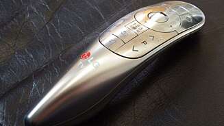 FOR TIDLIG: Det er modig å kun legge med en Magic Remote, men det er trolig et år eller to for tidlig. Den bruker nemlig for lang tid på å starte opp. FOR TIDLIG: Det er modig å kun legge med en Magic Remote, men det er trolig et år eller to for tidlig. Den bruker nemlig for lang tid på å starte opp.