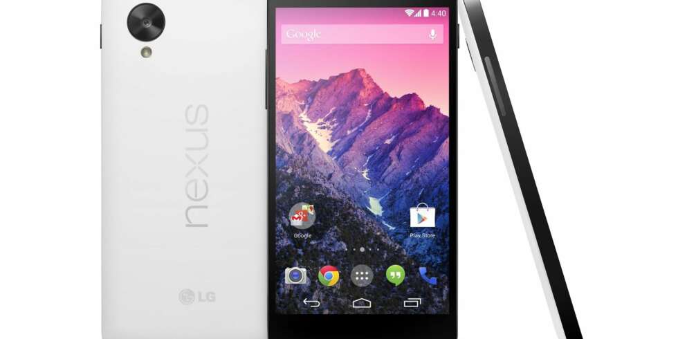 NY NEXUS: Google har laget sin 5. Nexus-telefon i samarbeid med LG. Telefonen byr på blodferske Android 4.4. NY NEXUS: Google har laget sin 5. Nexus-telefon i samarbeid med LG. Telefonen byr på blodferske Android 4.4.