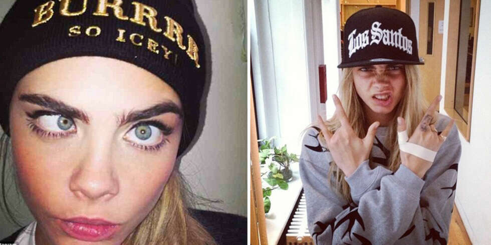 #UGLY: Utrolig, men sant: Nå skal vi se fæle ut på bilder. Bare se på supermodell Cara Delevingne. #UGLY: Utrolig, men sant: Nå skal vi se fæle ut på bilder. Bare se på supermodell Cara Delevingne.