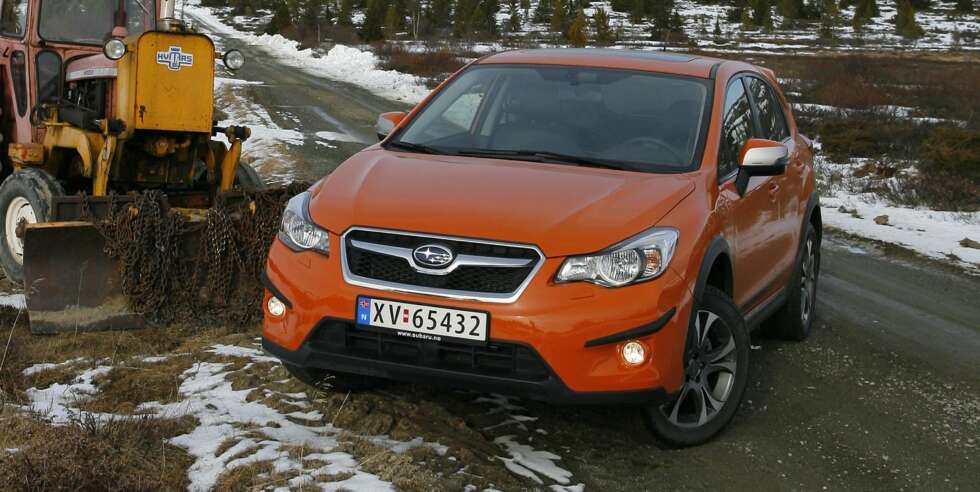 PERMANENT FIREHJULSDRIFT: Subaru XV. FOTO: Petter Handeland PERMANENT FIREHJULSDRIFT: Subaru XV. FOTO: Petter Handeland