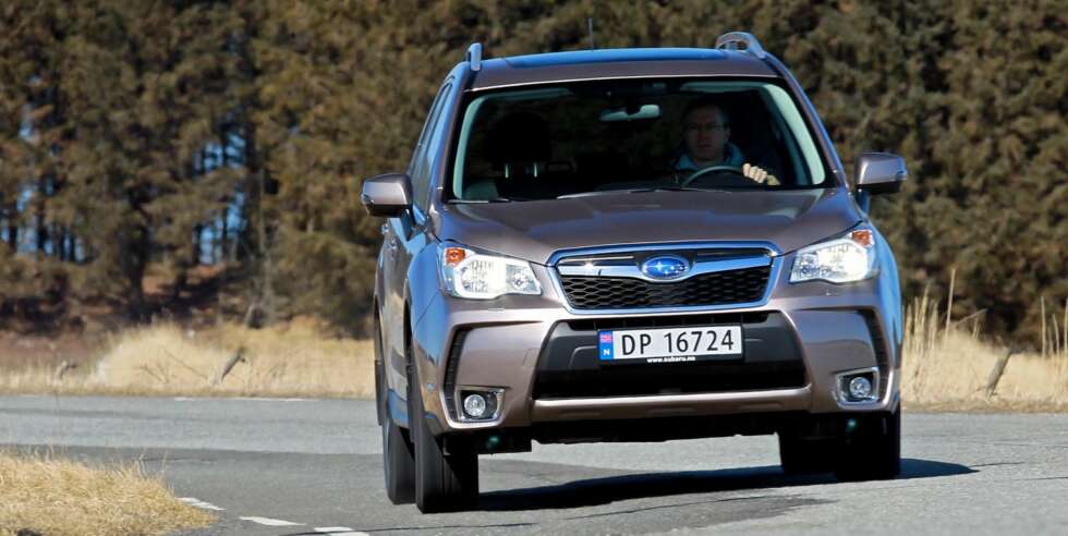 BARKEST: Vi synes Subaru Forester er blitt den barskeste i denne klassen. FOTO: Petter Handeland BARKEST: Vi synes Subaru Forester er blitt den barskeste i denne klassen. FOTO: Petter Handeland