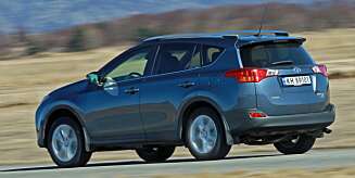Toyota RAV4. FOTO: Petter Handeland Toyota RAV4. FOTO: Petter Handeland