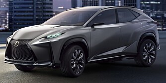 SUV: Lexus LF-NX. FOTO: Lexus SUV: Lexus LF-NX. FOTO: Lexus