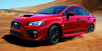 KOMMER: STI-varianten av WRX kommer til Norge neste år. FOTO: Subaru KOMMER: STI-varianten av WRX kommer til Norge neste år. FOTO: Subaru