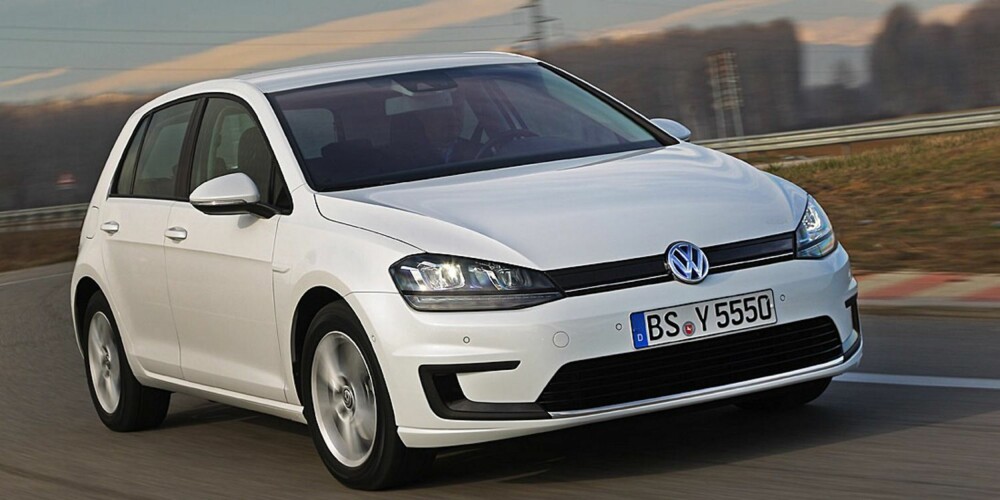 EL-GOLF: Den oppgitte rekkevidden på elektriske Golf er noe bedre enn enkelte av konkurrentene. FOTO: VW EL-GOLF: Den oppgitte rekkevidden på elektriske Golf er noe bedre enn enkelte av konkurrentene. FOTO: VW