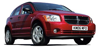 Dodge Caliber. FOTO: Produsent Dodge Caliber. FOTO: Produsent