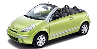 Citroën C3 Pluriel. FOTO: Produsent Citroën C3 Pluriel. FOTO: Produsent