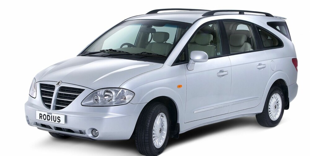 Ssangyong Rodius. FOTO: Produsent Ssangyong Rodius. FOTO: Produsent