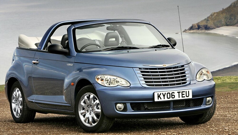 VERSTING: Chrysler PT Cruiser dukker jevnlig opp på verstinglister når det gjelder kvalitet. På den tyske kontrollorganisasjonen TÜVs statistikk figurere den som en av de aller verste. Top Gear er heller ikke begeistret. FOTO: Produsent VERSTING: Chrysler PT Cruiser dukker jevnlig opp på verstinglister når det gjelder kvalitet. På den tyske kontrollorganisasjonen TÜVs statistikk figurere den som en av de aller verste. Top Gear er heller ikke begeistret. FOTO: Produsent