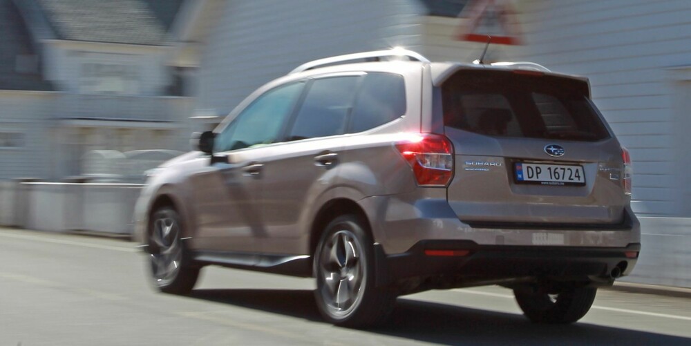 SUBARU FORESTER: Robust, ujålete og endelig stor nok til å fighte med andre folke-SUV-er. SUBARU FORESTER: Robust, ujålete og endelig stor nok til å fighte med andre folke-SUV-er.