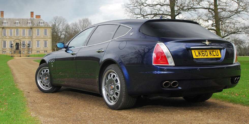 GREI DEN: Maserati Touring Bellagio Fastback. FOTO: Newspress GREI DEN: Maserati Touring Bellagio Fastback. FOTO: Newspress