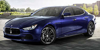 VOKSENBESKYTTELSE: Maserati Ghibli scorer like høyt på voksenbeskyttelse som Qoros 3 Sedan. FOTO: Maserati VOKSENBESKYTTELSE: Maserati Ghibli scorer like høyt på voksenbeskyttelse som Qoros 3 Sedan. FOTO: Maserati
